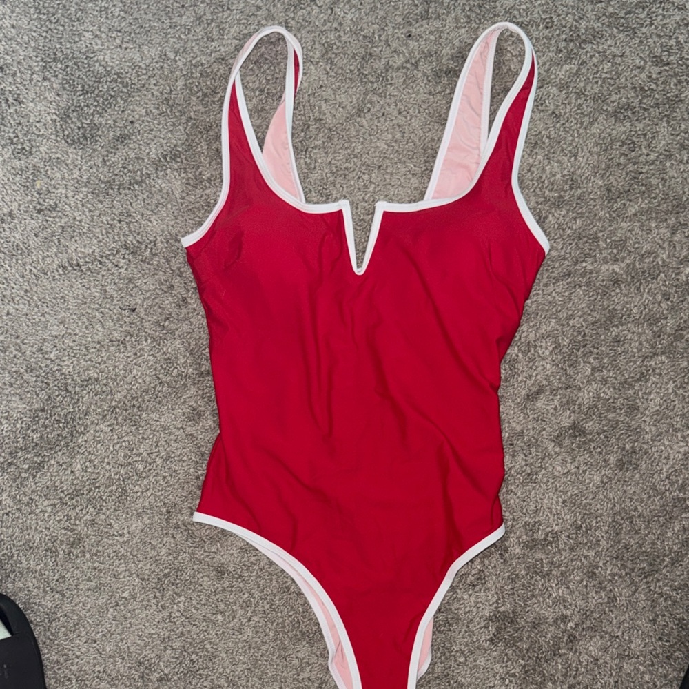 Brand New SUUKSESS Tummy Control Red One Piece